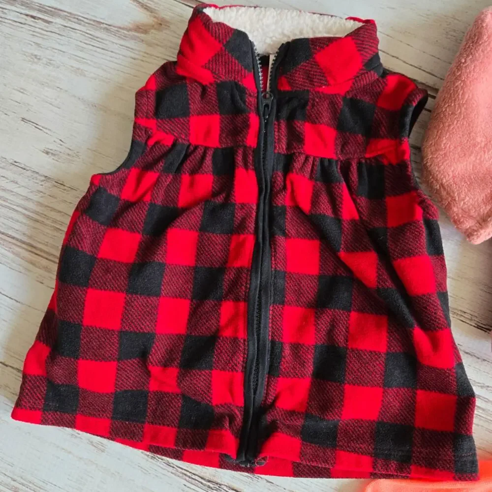 Toddler Girls 5 piece Winter Tops Bundle sz 18M